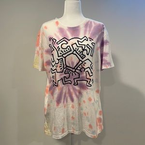 Tie Dye Keith Haring T-Shirt from Target